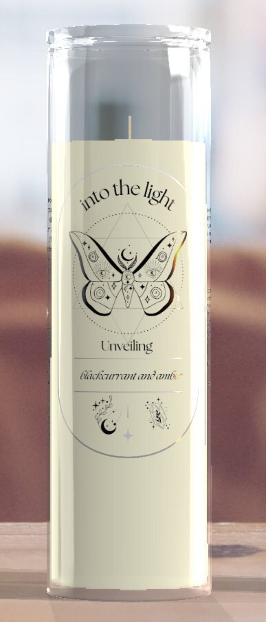 Into the Light Unveiling Candle Blackcurrant and Amber - Etsy