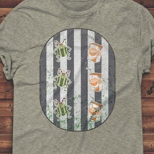 Beetlejuice Beetlejuice Beetlejuice Tim Burton Inspired Shirt