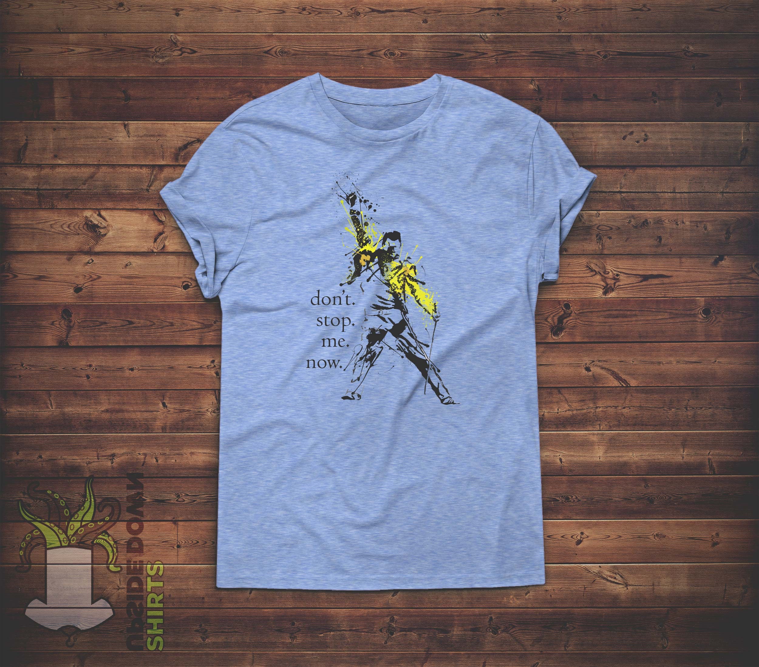 Freddie Mercury Dont Stop Me Now Queen Inspired Paint Splash Shirt - Etsy