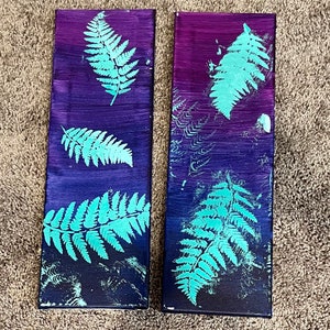 Neon Leaves
