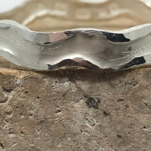 Sterling Silver Hand Forged Bangle image 3