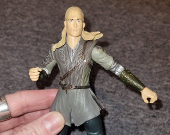 VTG RETRO Toybiz 2001 Seigneur des Anneaux Legolas Action Figure LOTR figurine 7 pouces