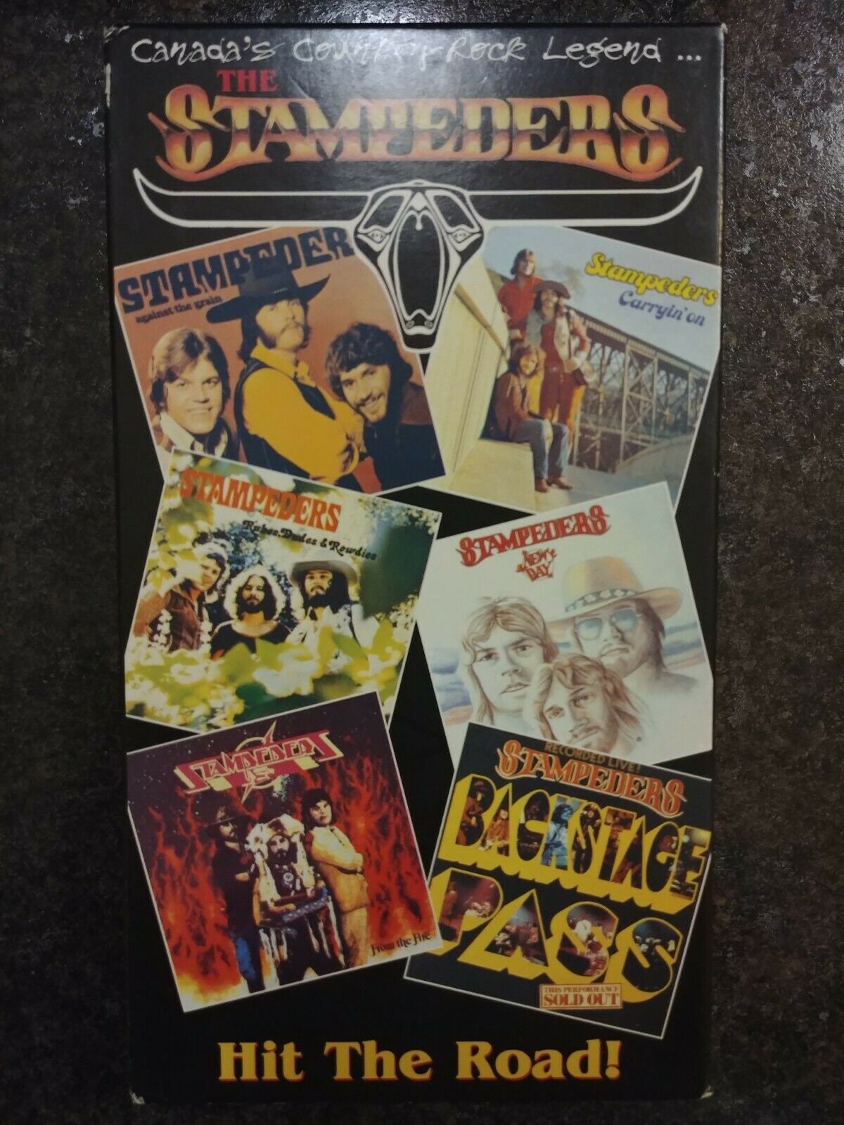 Very Rare And Out Of Print The Stampeders Hit The Road Vhs Tape 1991 Canadian Rock Band Sweet City Woman Marigold Records Very Rare And Out Of Print The Stampeders Hit The Road Vhs Tape 1991 Canadian Rock Band Sweet City Woman Marigold Records