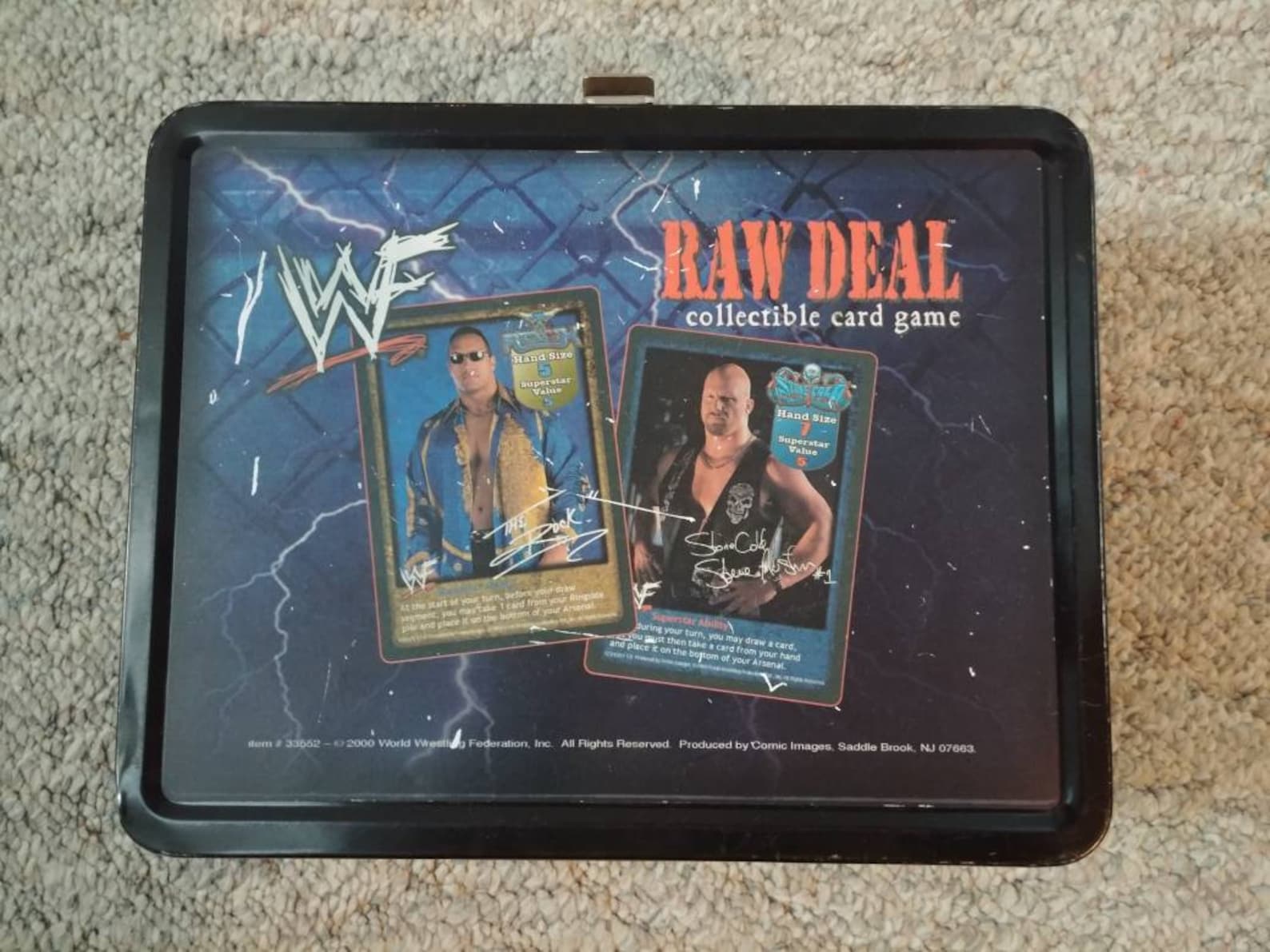 HUGE lot of original WWF and WWE Raw Deal cards trading card Etsy