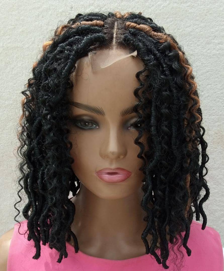 12 inches Boho wavy hand wrapped locs crinkle locs Free Etsy