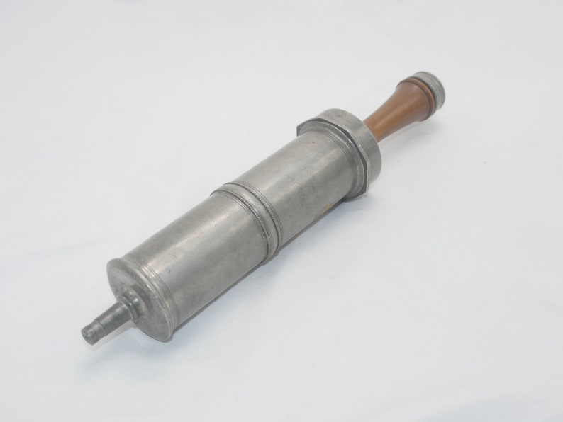 lot nr. 813 antieke Nederlandse klysmaspuit uit begin 19e eeuw - geschiedenis van medische hulpmiddelen/apparatuur afbeelding 7