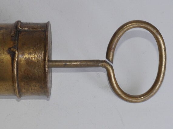 アンティーク真鍮製獣医用浣腸注射器（大型、20世紀初頭） - Etsy 日本