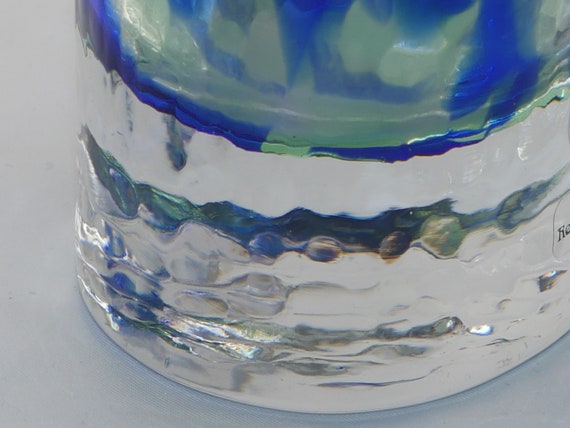 Vintage SEA Glasbruk Renate Stock Swedish Art Glass Vase Nr 755 - Etsy