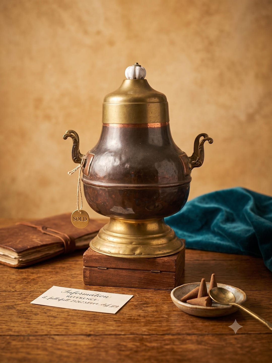Antique Dutch Doofpot - 19th Century Copper & Brass Ember Bucket