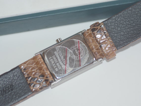lot nr 200 Candino swiss made brown strap vintage… - image 5