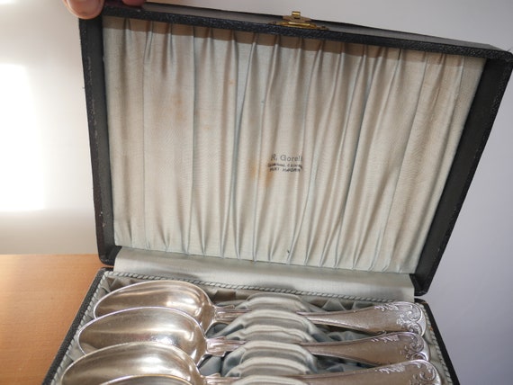 古い銀のスプーン￼6本セット