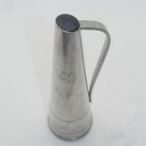 lot nr 702 old vintage antique GAB branded tenn pewter Scandinavian Swedish vase tin Svenskt tinn made in Sweden