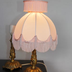 lot nr 251 Swedish mid-century vintage 2 lamps set pair Scandinavian artwork made in Sweden 2 pcs lamp