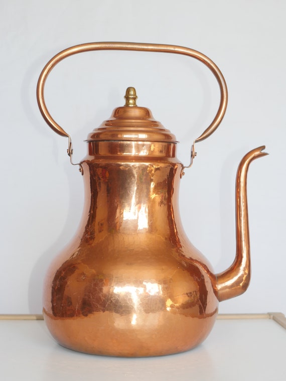 古いベルギーの銅ポット 古いベルギーの銅ポット | Konishi Koffee web