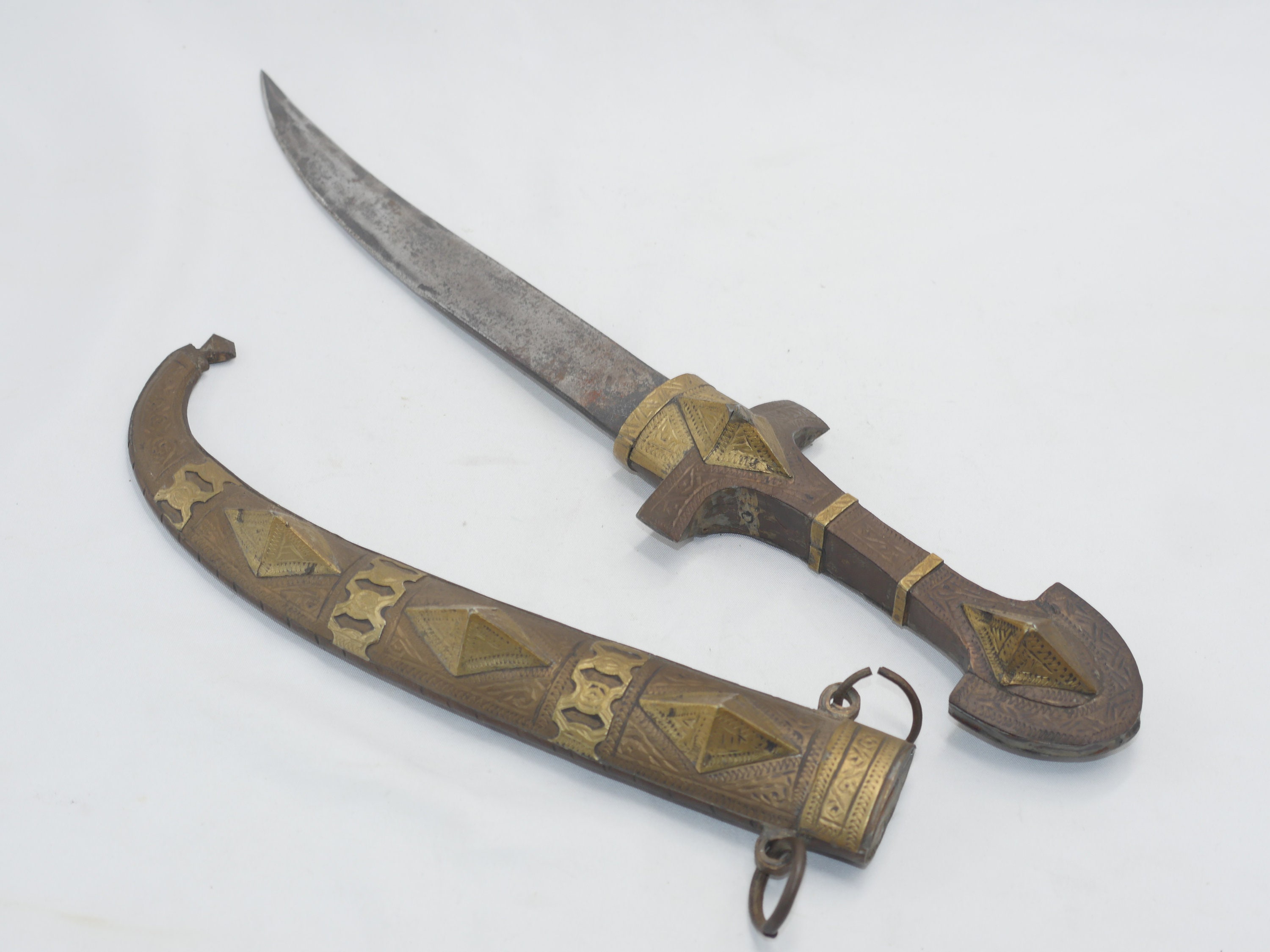 ハンドメイド モロッコナイフ モロッコ製ヴィンテージナイフ 約50年前