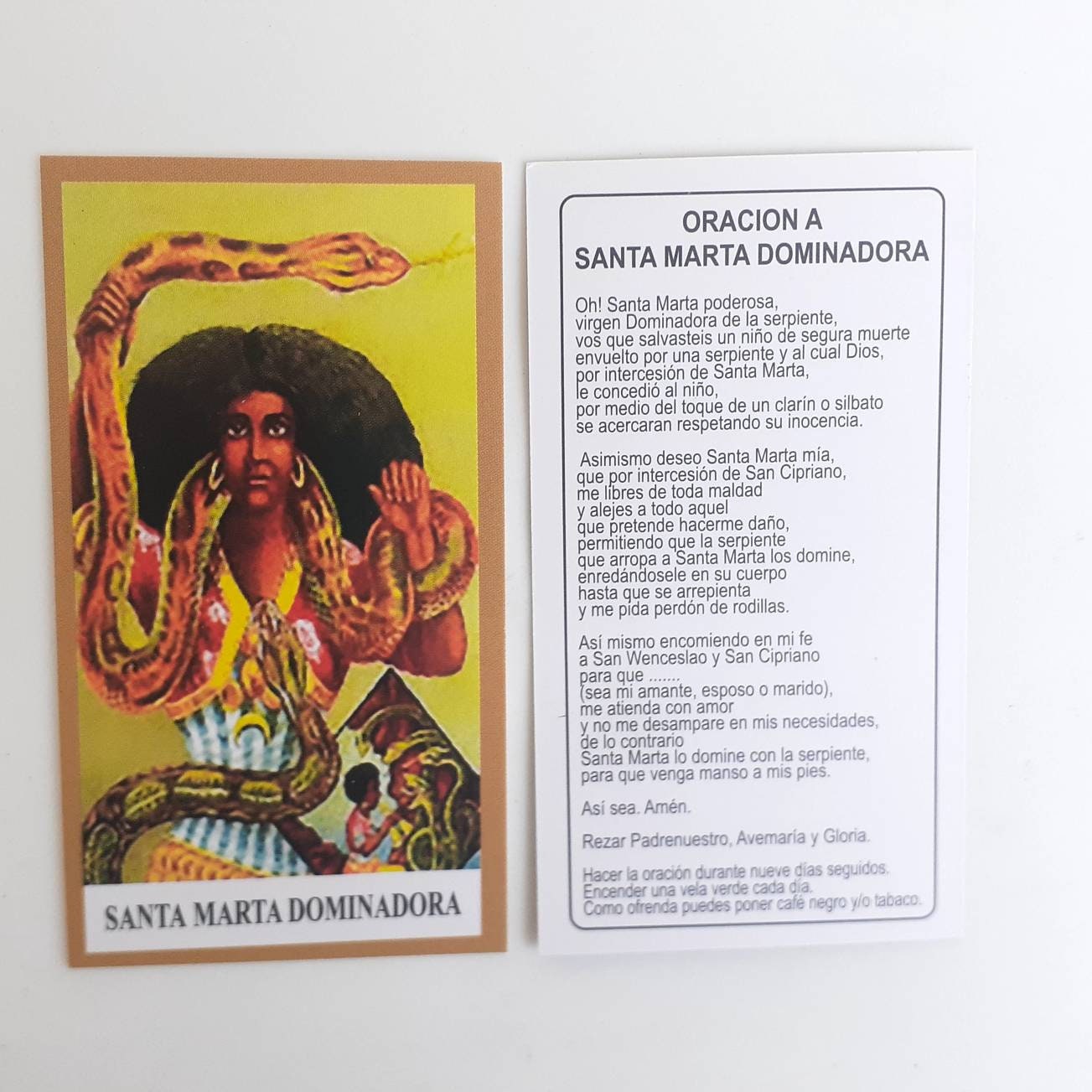 oracion a santa marta dominadora amor