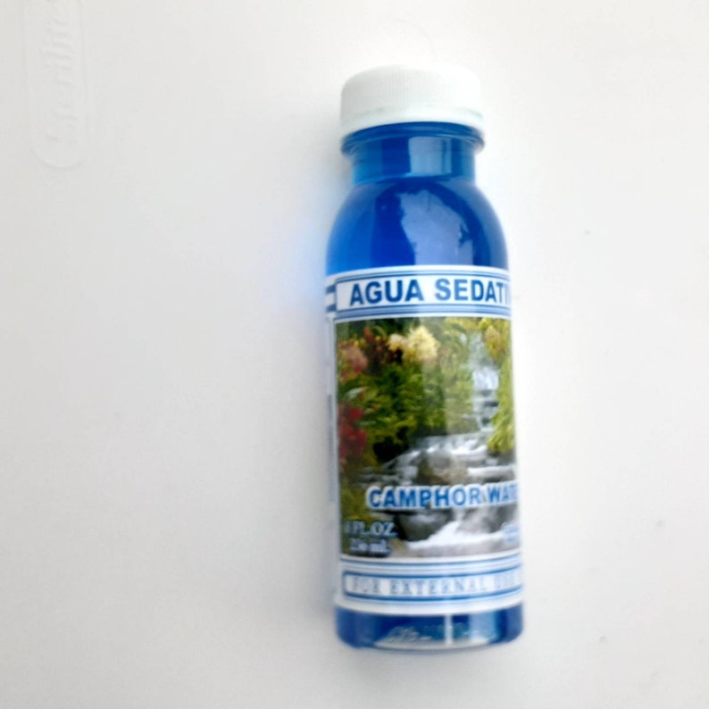 Agua Sedativa Camphor Water Agua de Alcanfor Etsy España