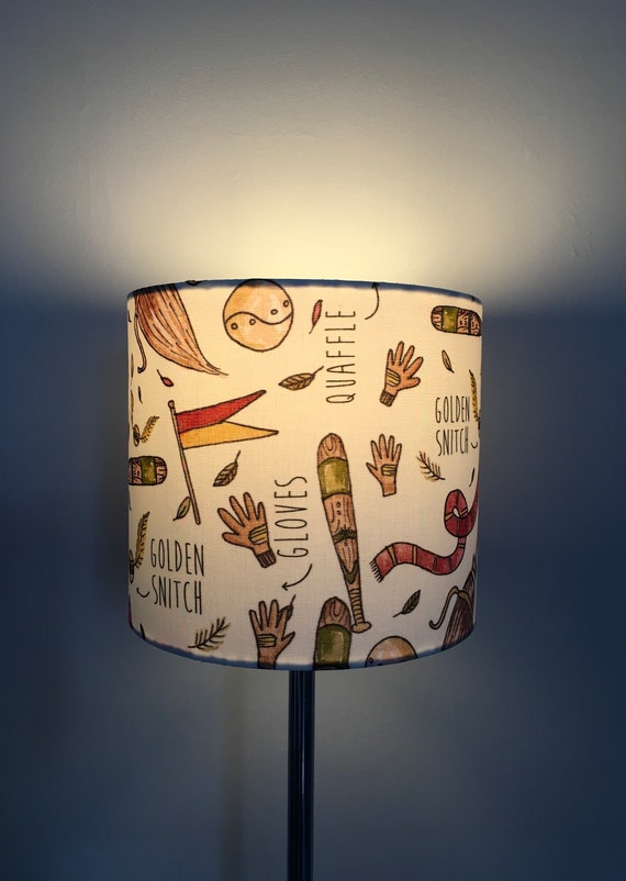 Harry Potter Fabric Drum Lampshade Ceiling Shade 20cm Diameter
