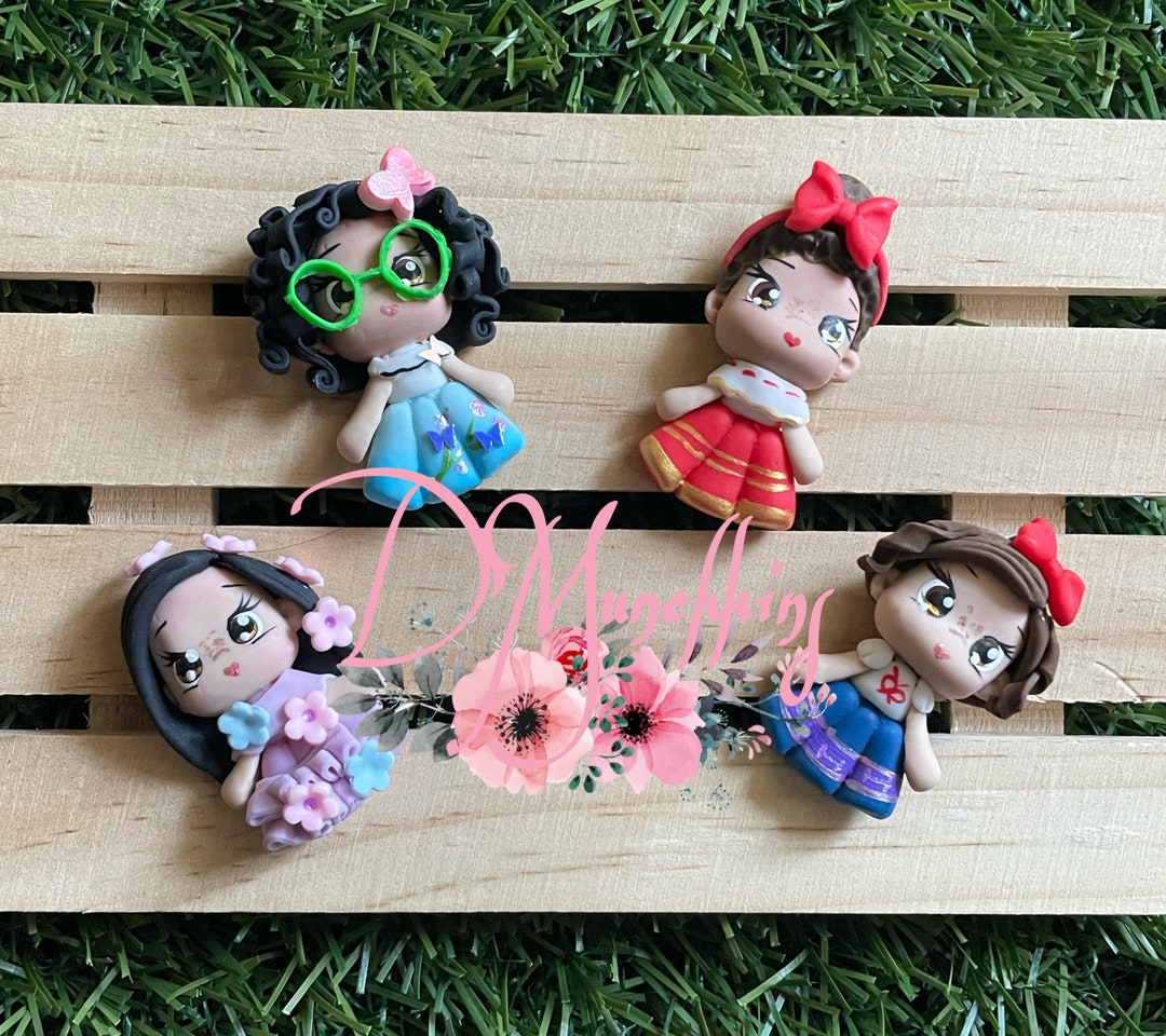 Magical Doll Clay Hair Bow Clay Bow Clay Bow Center Piece Etsy