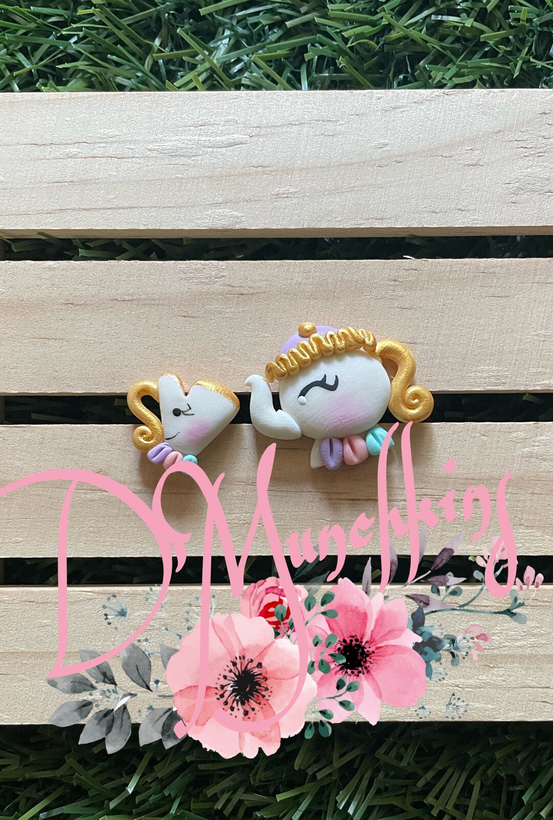 Mini Clay, Princess Clay, Hair Bow Clay, Bow Center Piece, Bow