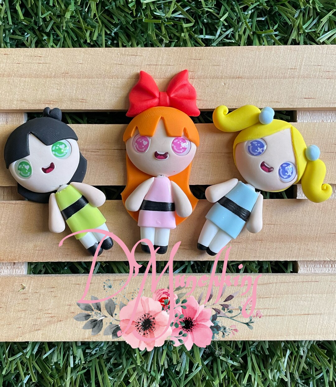 Súper Girls Clay, Hair Bow Clay, Bow Clay, Bow Center Piece, Bow