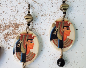 Ancient egyptian sale earrings