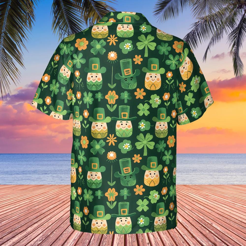 Discover St. Patrick's Day Hawaiian Shirt for Men - Green, St. Patrick's Day