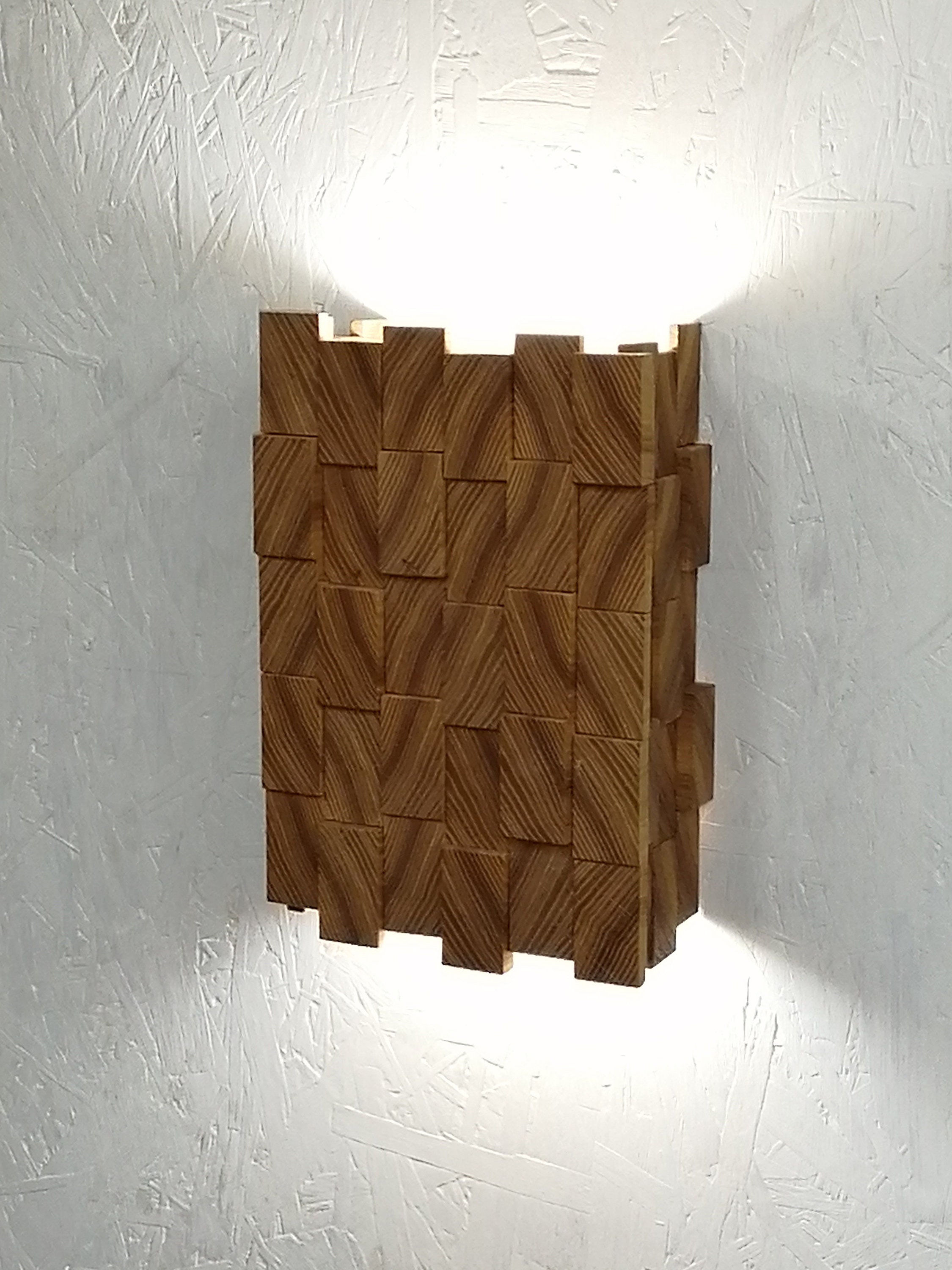 Modern plug in wall sconce light Unique sconce Industrial Etsy