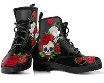 red rose doc martens