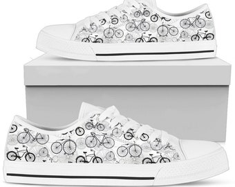Bicycle Custom Converse Birthday Gifts Vegan Leather Canvas Vans Shoes for Womens Sneakers Best Selling İtems