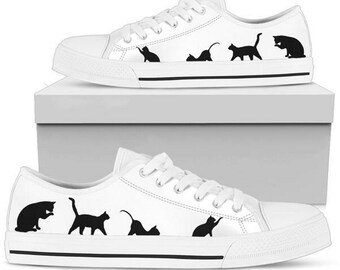 converse cat print