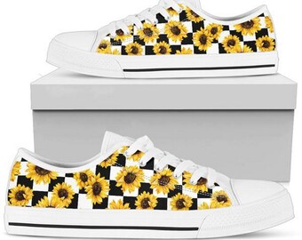 sunflower baby converse