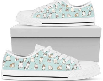 converse cat print
