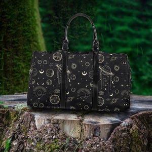 Moon Phases Travel Bag, Mother&#39;s Day Gifts for Her Weekender Bag Woman Overnight Bag Travel Bag
