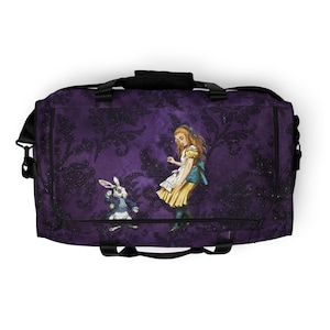 Succubus Bags Alice In Wonderland Book Shoulderbag Purple