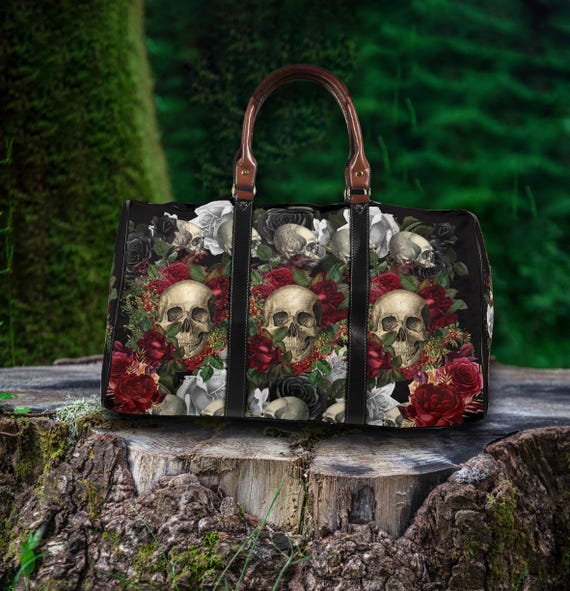 Bolsa De Viaje Grande Con Tribanda Web En Tejido GG Cristal En Negro