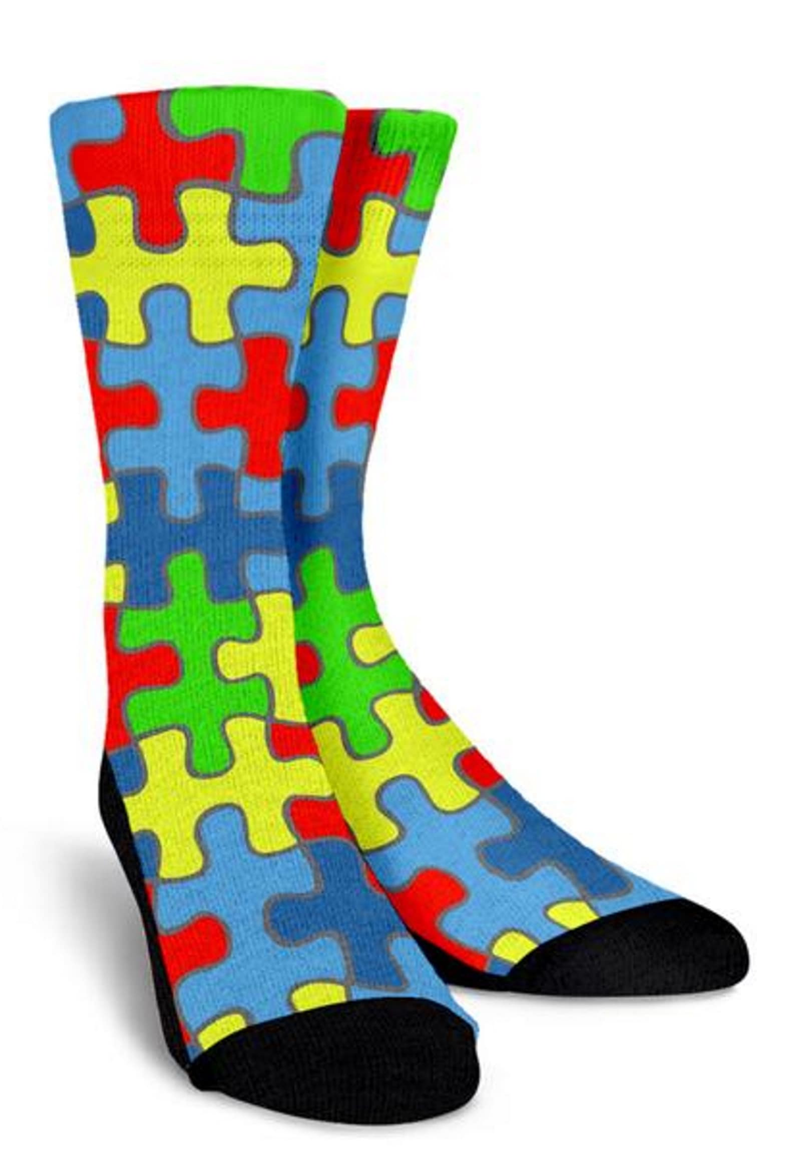 Autism Awareness Socks Camouflage Womens Crew Custom Gifts Her Etsy