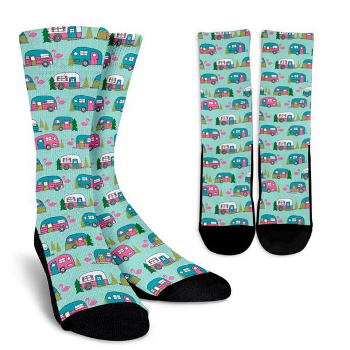 Happy Camper Knee High Socks main image 0