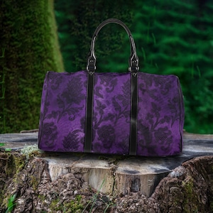 Sac de voyage gothique violet Sac week-end Cadeaux pour femme Sac de voyage