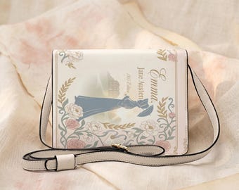 Emma — Jane Austen 1815 Book-shaped Crossbody Bag