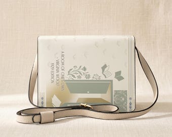 A Room of One's Own — Virginia Woolf 1929 Book-shaped Crossbody Bag