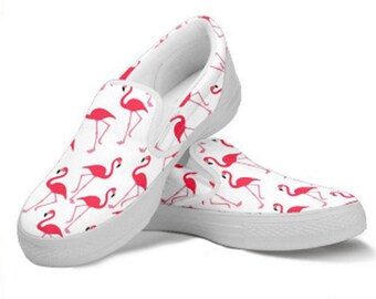 Flamingo Slip on for Women's Shoes, Personalized Gifts Animals