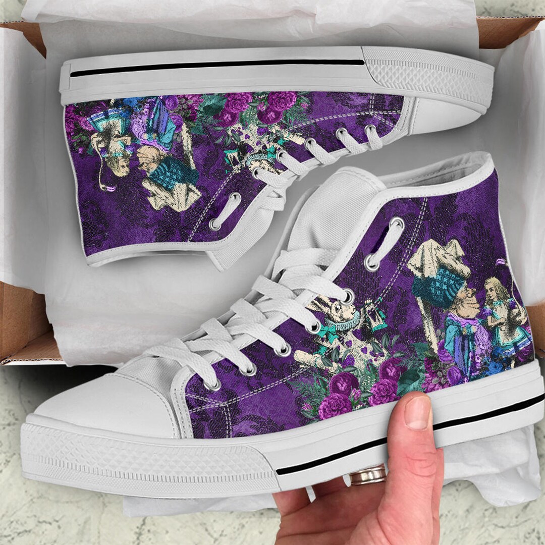 Alice in wonderland sneakers sale