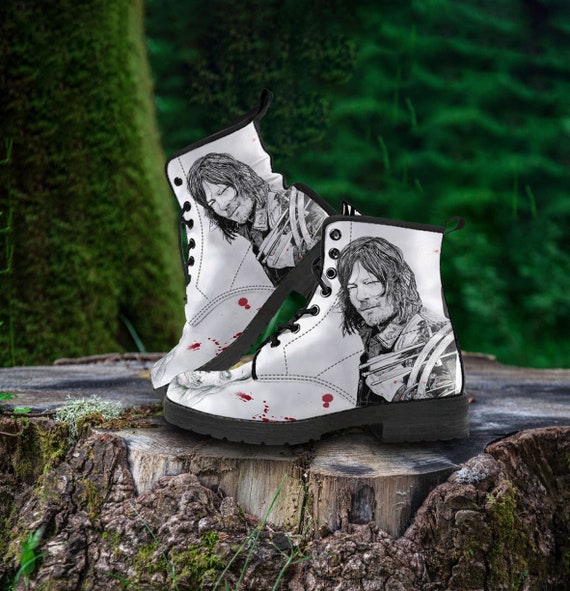 Zombie Apocalypse Combat Boots, Horror Platform Boots, Unisex