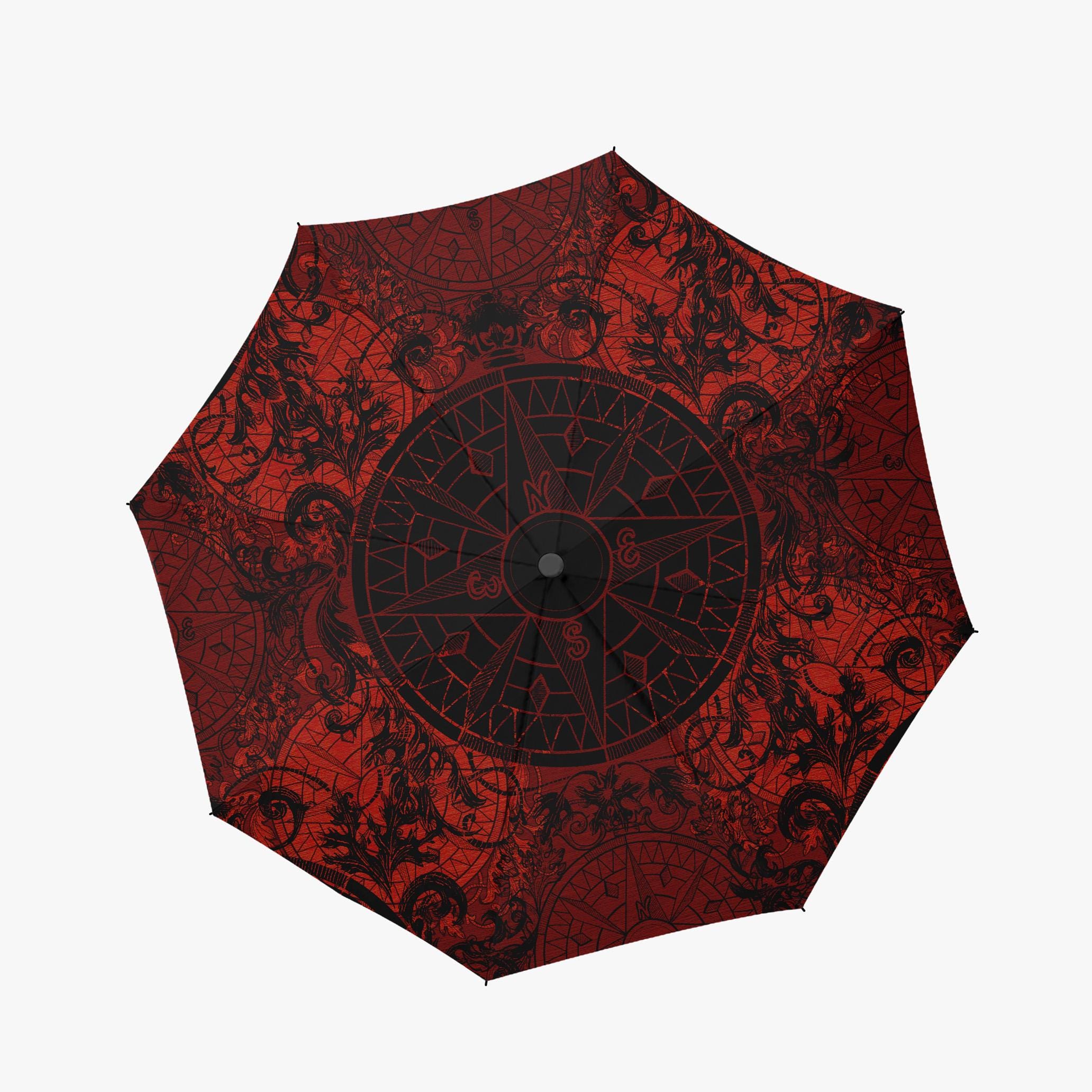 Red and Black Mystic Umbrella Mother's Day Gifts for Girl