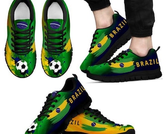 シューズ Brazil Special Edition World Cup Shoes Brazil World Cup Soccer Sneakers for Men and Women-brazilian