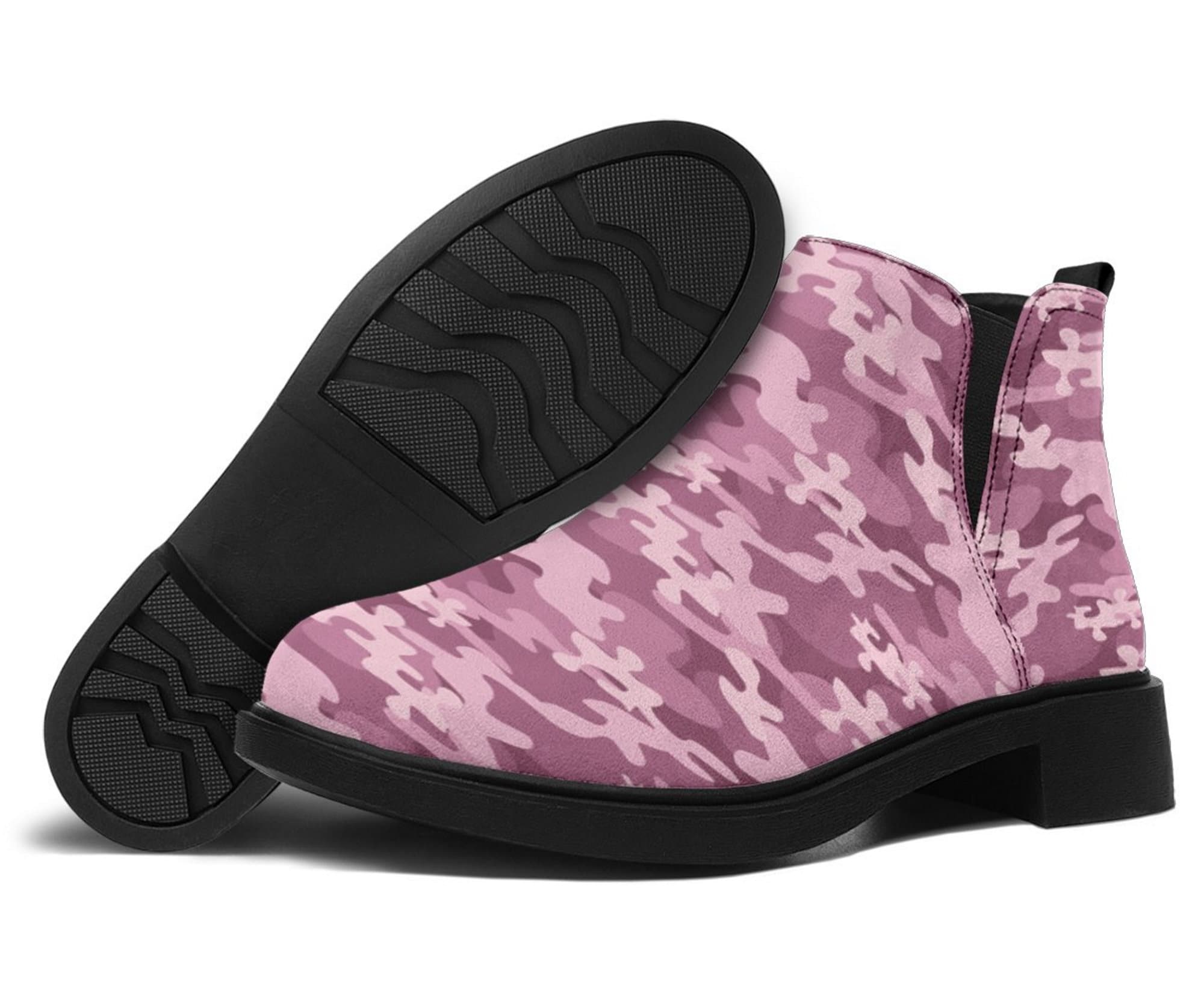 pink camo rubber boots