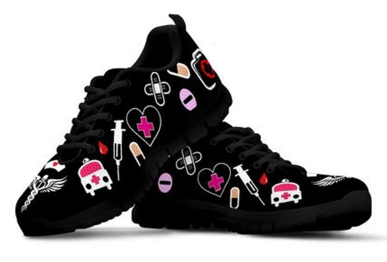 Krankenschwester, Turnschuh-Frauen-Gewohnheit, Doktoren, Geschenke für ihre Doktoren Krawatte, Sportschuhe Bild 2