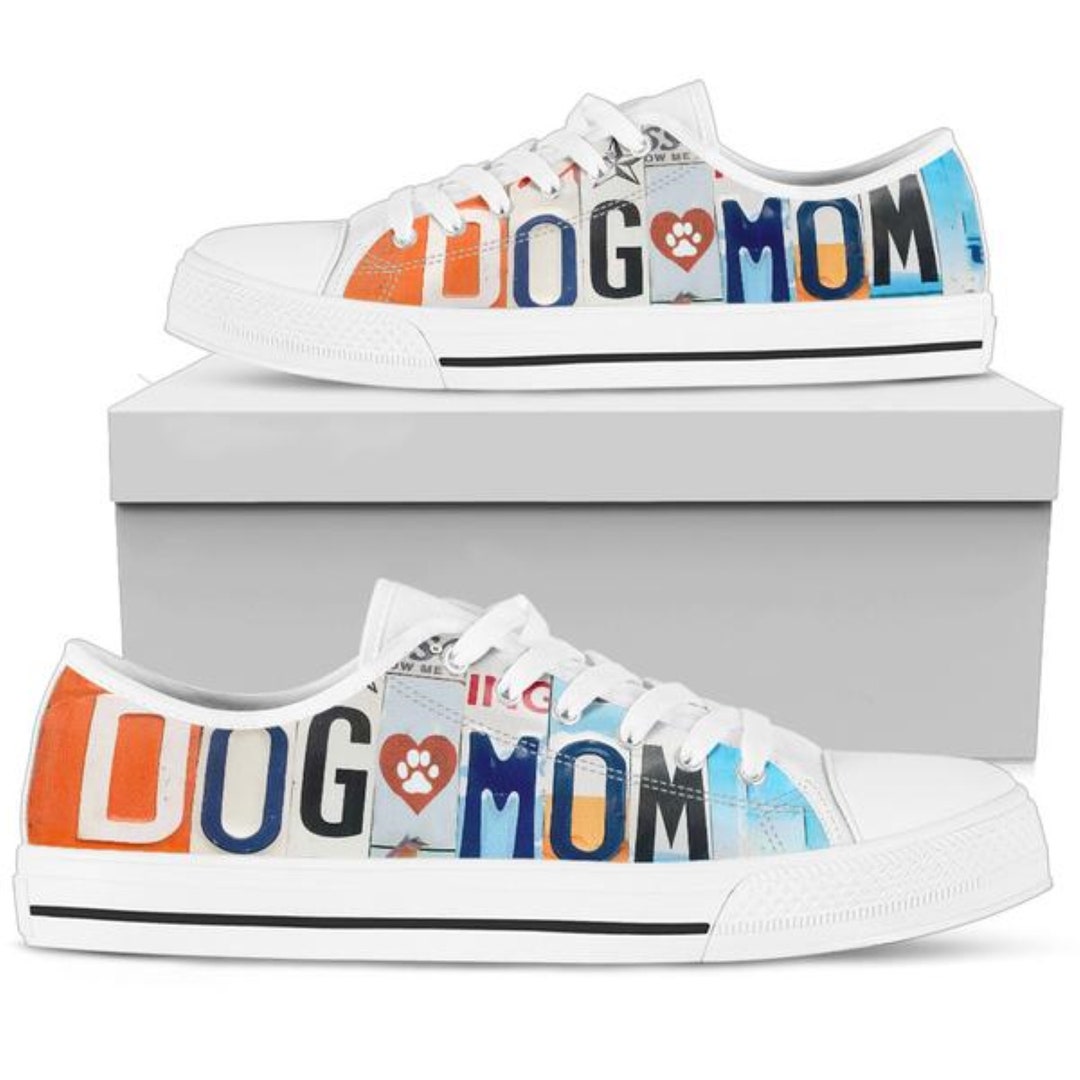 Personalized Pet Mom Sneakers - Up to 4 Cats/Dogs - Gift Idea for Dog/Cat Lovers main image 1