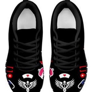 Krankenschwester, Turnschuh-Frauen-Gewohnheit, Doktoren, Geschenke für ihre Doktoren Krawatte, Sportschuhe Bild 3